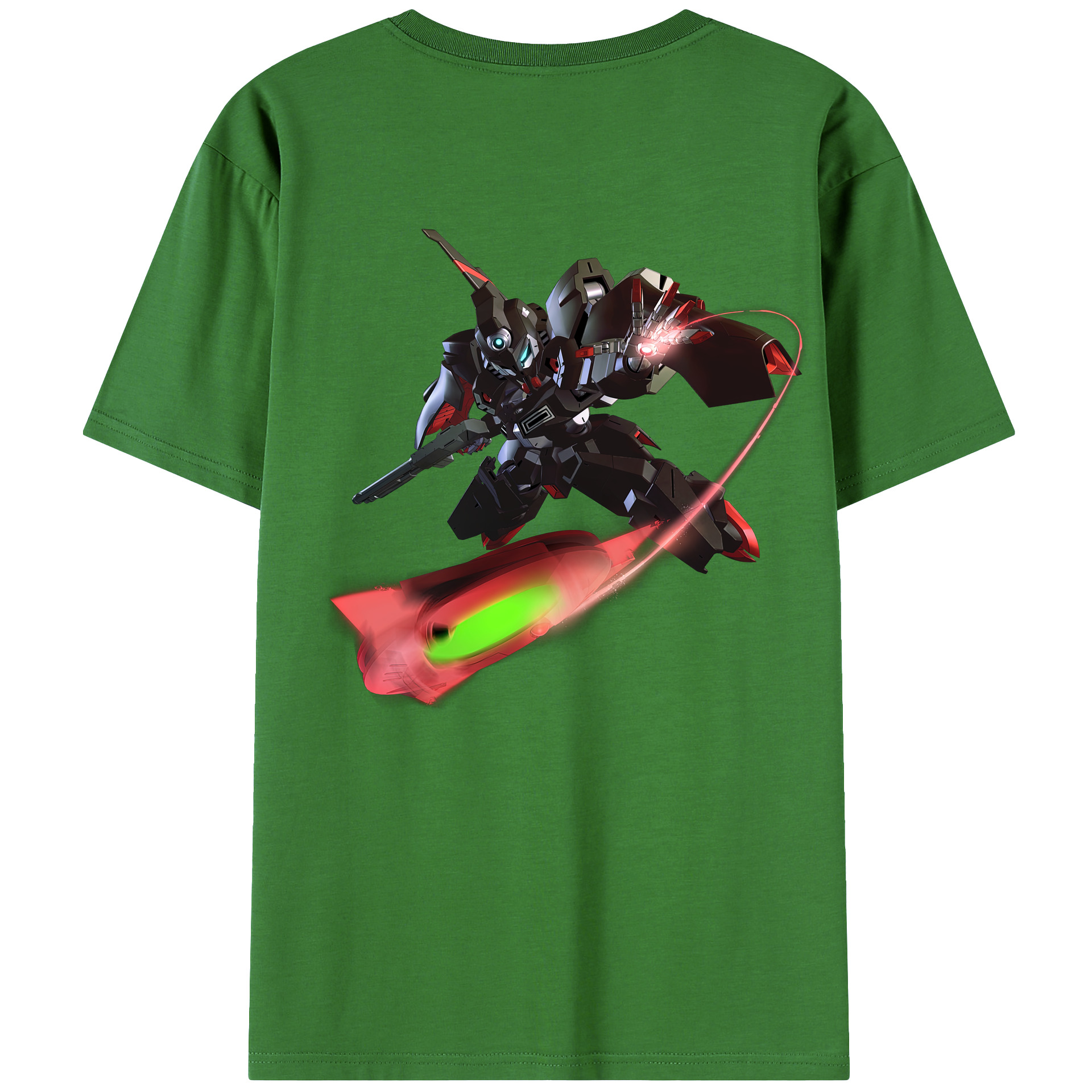 （画像用） 機動戦士ガンダム Mobile Suit Gundam レディース半袖Tシャツ(バックプリント)